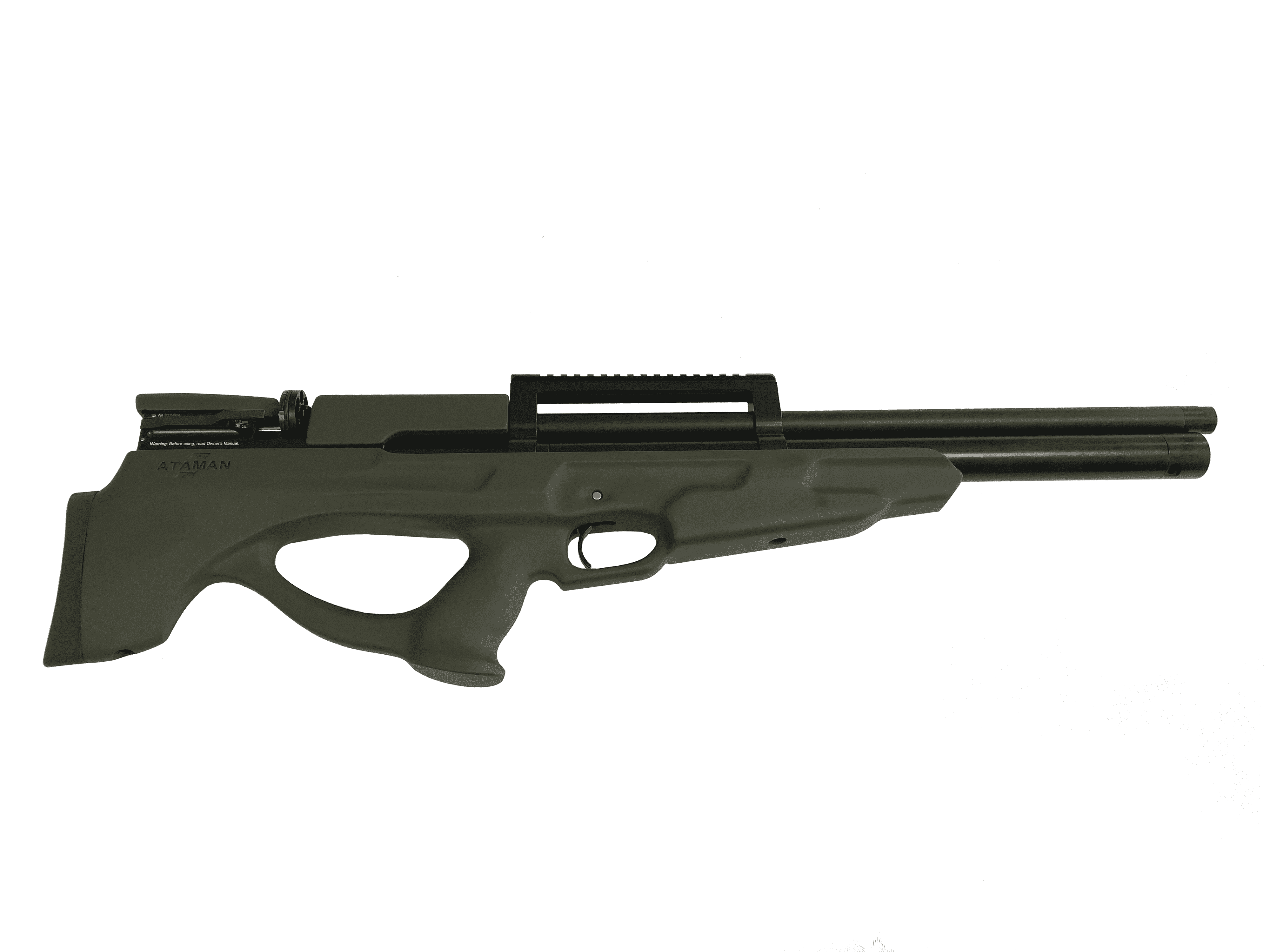Пневматическая PCP винтовка ATAMAN M2R Булл-пап Тип 2, кал.6,35мм (Soft-Touch Black)