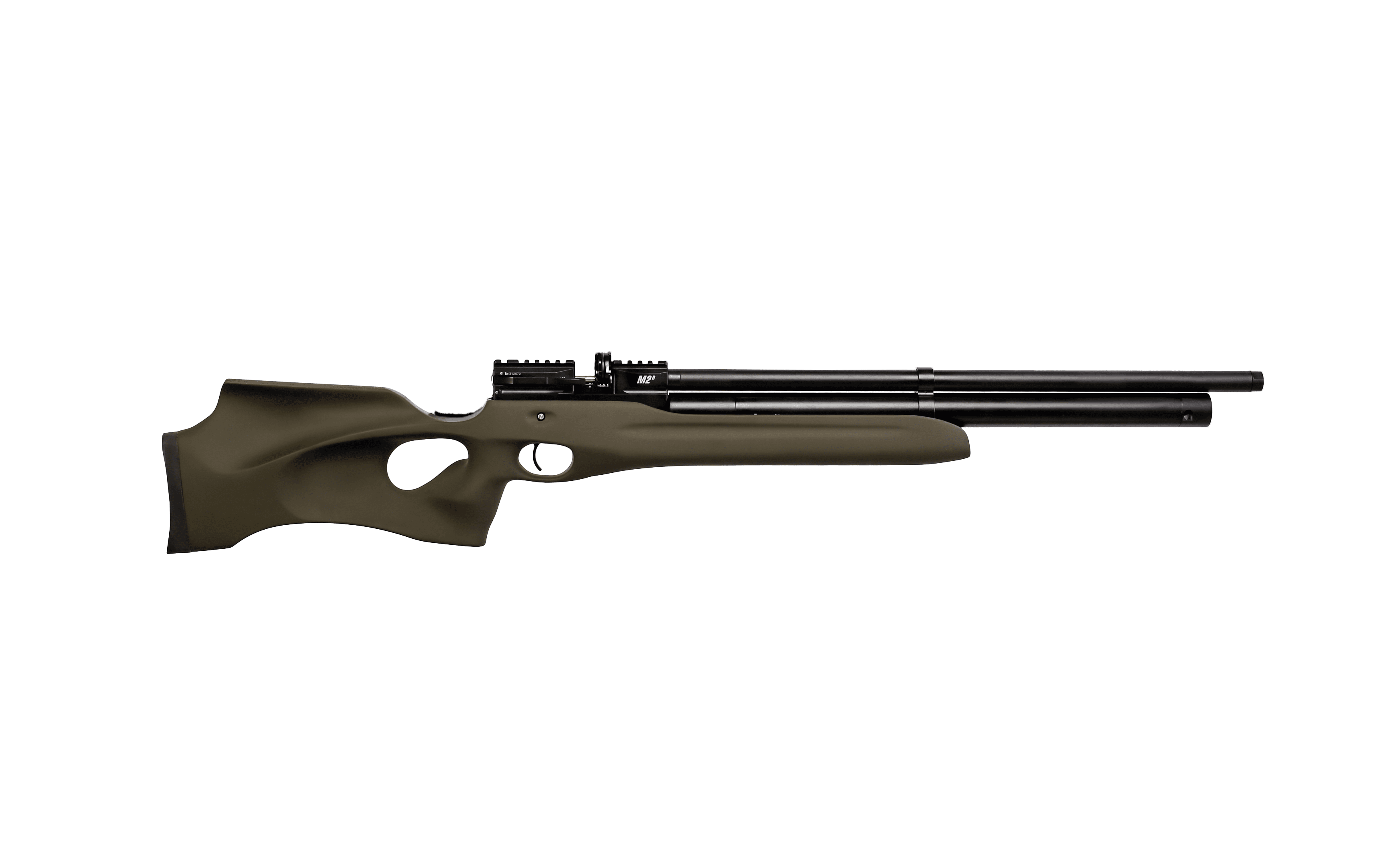 Пневматическая PCP винтовка ATAMAN M2R Карабин Эргономик, кал.4,5мм (Soft-Touch Black)
